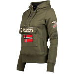 Geographic Norway Gymclass DB 054 M WW2491H/GN-Khaki Mikina L