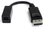 StarTech Mini DisplayPort na DisplayPort čierna / Redukcia / max. 3840x2400 / 60 Hz (DP2MDPMF6IN)