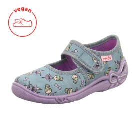 Dievčenské papuče BELINDA Green/Multicolored, Superfit,1-800288-7510 - 28