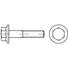 TOOLCRAFT TO-5391663 šesťhranná skrutka M6 12 mm vonkajší šesťhran ocel glavanizované zinkom 500 ks; TO-5391663