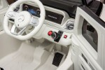 Mamido Detské elektrické autíčko Mercedes EQG 4x4 biele