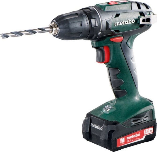 Metabo Aku Vrtací šroubovák 2x2,0Ah+waliza METABO 602206530