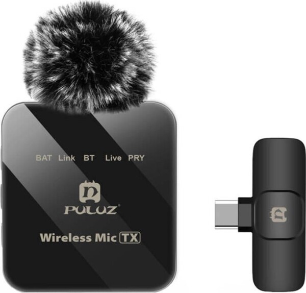 Puluz Mikrofon bezprzewodowy PU648B (USB-C)