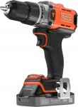Black&Decker Black&Decker Akku-Schlagbohrschrauber BCD383D1XC 2Ah 18V