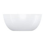 OMNIRES - SHELL M+ umývadlo na dosku, O35 cm, biela lesk SHELL350UNBP