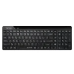 A4Tech FStyler FBK23 AS čierna / Bezdrôtová klávesnica / CZ layout / Bluetooth / 2.4GHz USB-A Nano prijímač (FBK23AS-BK)