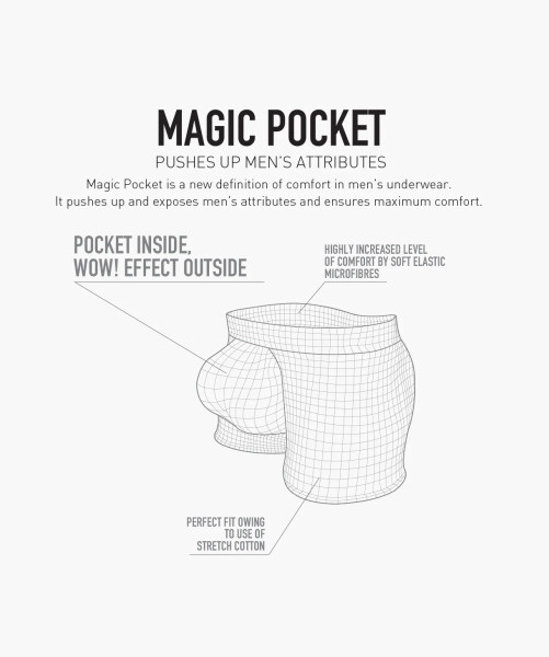 Pánske boxerky Magic Pocket XL