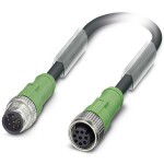Sensor/Actuator cable SAC-8P-M12MS/ 0,3-PUR/M12FS 1522671 Phoenix Contact; 1522671