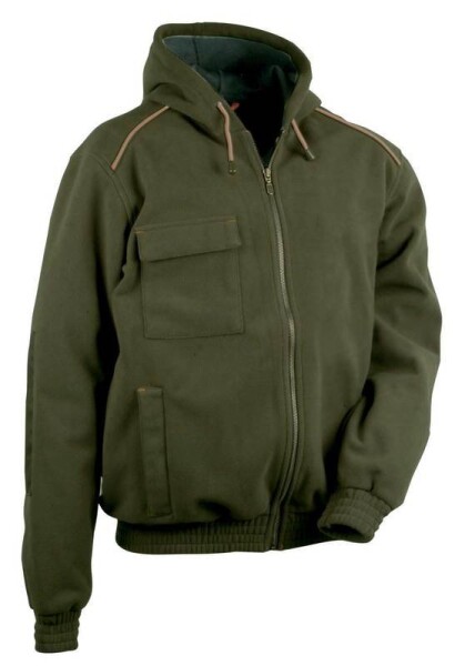 Bunda fleecová Cofra POTSDAM Farba: hnedá zemitá, Veľkosť: 3XL (V130_0_03_3XL)