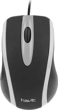 Havit MS753 čierna / Optická myš / 1000DPI / USB / 1.35 m (MS753-B)