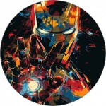 Jedlý papier Iron Man v tme 19,5 cm - Pictu Hap - Pictu Hap
