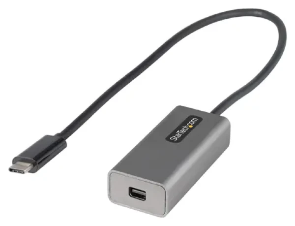StarTech adaptér USB-C na Mini DisplayPort biela / Adaptér / 4K rozlíšenie / Kábel 0,3 m (CDP2MDPEC)