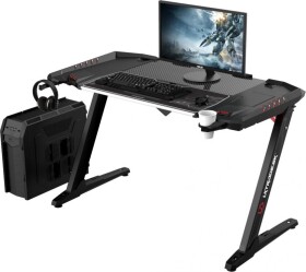 Ultradesk Rocket čierne 128 cmx68 cm