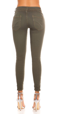 Trendy Koucla skinnies KHAKI