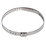 Spony z nehrdzavejúcej ocele, Ø 75-112 mm, 100 bal KS Tools 515.3175; 515.3175