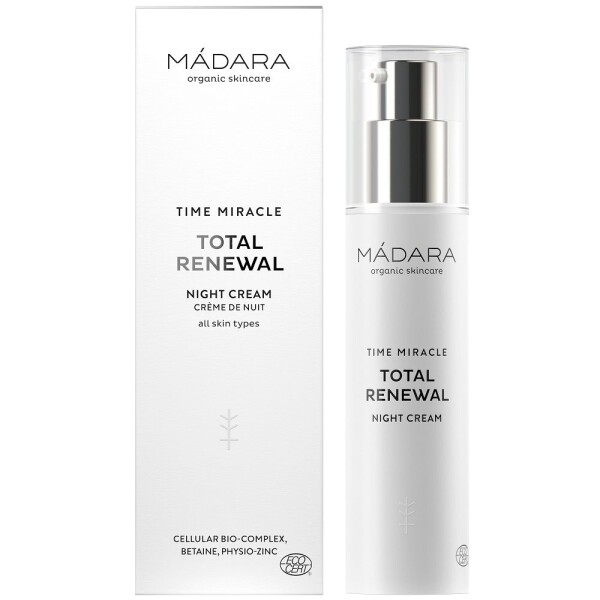 Mádara TIME MIRACLE Obnovujúci nočný krém