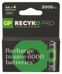 GP Nabíjacie batérie ReCyko Pro AA (HR6) / 2000mAh / NiMH / 4ks (1032224200)