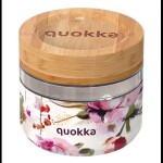 Quokka Deli Food Jar 500 ml Dark Flowers / Nádoba na jedlo / sklo (8412497401215)