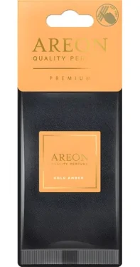 AREON Air Freshener Premium Gold Amber / Osviežovač vzduchu do auta (AREPREM04)