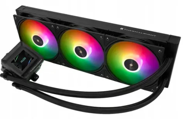 ThermalRight Frozen Warframe SE čierna / AIO vodný chladič CPU / 3x 120 mm / ARGB (FROZEN WARFRAME 360 SE ARGB BLACK)