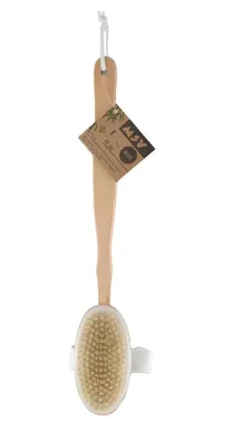 MSV kefa do kúpeľa drevená / odnímateľná rukoväť / 42 cm