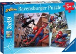 Ravensburger Spiderman v akcii - 3x49 dielikov