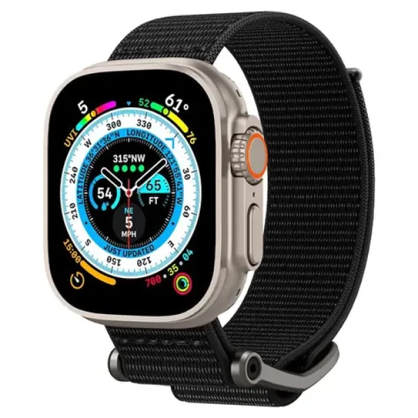 Spigen DuraPro Flex remienok pre Apple Watch Ultra 2 (49mm) amp; Ultra (49mm) čierna (AMP02465)