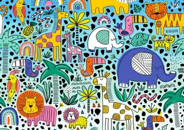 ENJOY Puzzle Doodle Safari