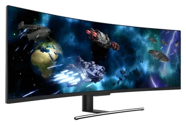 49" LC-Power LC-M49-DFHD-144-CQ čierna / Monitor / zakrivený / VA / UltraWide Full HD / 144Hz / HDR400 (LC-M49-DFHD-144-C-Q)