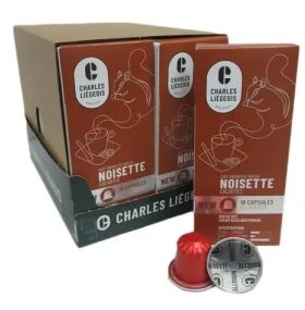 Charles Liégeois Noisette Nespresso 10 ks / Kapsľová káva (no10)