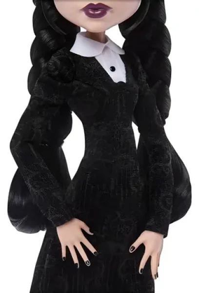 Mattel Bábika Monster High x Wednesday Čierne šaty