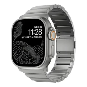 Nomad Titanium Band Natural Hardware / Remienok pre Apple Watch / 44-49 mm (NM011635858)