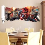 Veselá Stena Samolepka tím Avengers