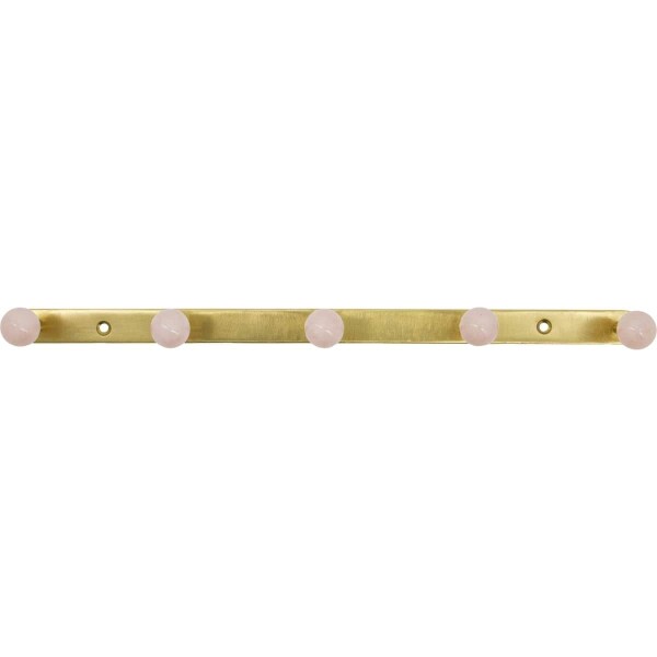 House Doctor Kovový vešiak Ball Pink 35 cm