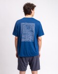 Patagonia M's Capilene® Cool Daily Shirt - Strataspire Clement Blue - Light Clement Blue X-Dye L