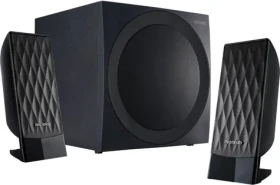 Microlab M300BT čierna / 2.1 subwoofer systém / Bluetooth / RMS 38 W / 4 Ohm / 40 - 20 000 Hz / 3.5mm / USB (M300BT)