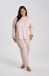 Taro Nori pyžamo 3468 7/8 2XL-3XL Z25/26 dámske Růžová 3xl