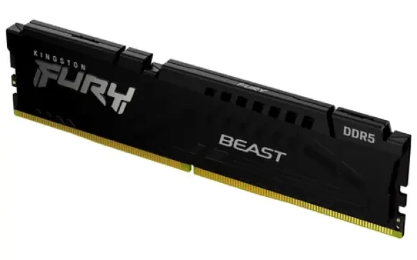 Kingston Fury Beast Black 64GB (1x 64GB) DDR5 5600MHz / CL36 / DIMM / EXPO / XMP / 1.35V (KF556C36BBE-64)