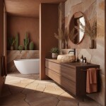 REA - Umývadlo na dosku Mika Light Terracotta REA-U7348