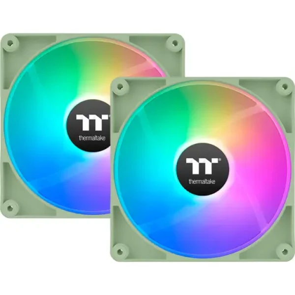 Thermaltake CT140 ARGB Sync PC Cooling Fan svetlo zelená / Hydraulic Bearing / 140mm / 30.5dB @ 1500rpm / 2ks (CL-F203-PL14MG-A)