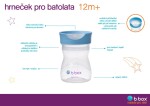 B.box univerzálna sada na pitie 3v1, 240 ml - ružová EUR