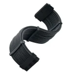 Silverstone Kábel ATX 24-Pin 300mm - čierna / pletený (SST-PP07E-MBB)