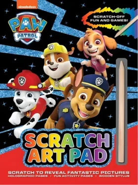 NICKELODEON Škrabacie obrázky Tlapková patrola