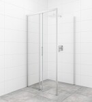 Sprchovací kút štvorec 100x100 cm SAT TEX BB SIKOTEXDBB100S100 SIKOTEXDBB100S100