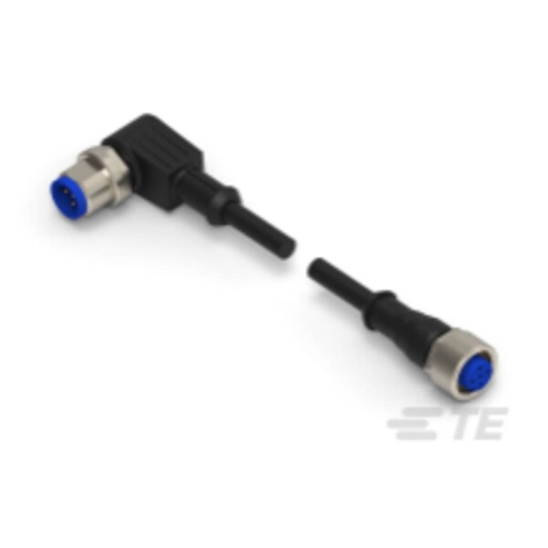 TE Connectivity TE AMP Industrial Communication Cable Assemblies 2273122-4, 1 ks; 2273122-4