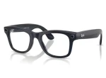 Meta Ray-Ban Gen2 Wayfarer Shiny Cosmic Blue / Chytré okuliare / číre prechodové zafírové šošovky (RW4012 6628MF 50-22)