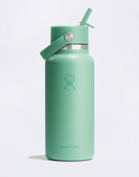Hydro Flask Wide Mouth with Flex Straw Cap (946 ml) Mermaid Green