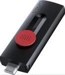 Lexar 32GB JumpDrive D300 čierna / Flash Disk / USB-A 3.2 / USB-C 3.2 (LJDD300032G-BNBNG)