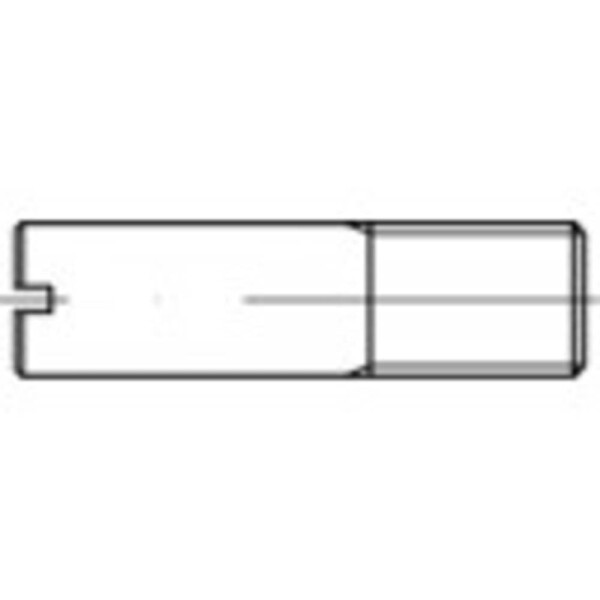 TOOLCRAFT 1060682 vrut M10 nerezová ocel A1 100 ks; 1060682