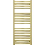 MEXEN - Helios vykurovací rebrík/radiátor 1200 x 500 mm, 448 W, zlatá W103-1200-500-00-50